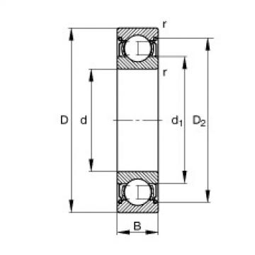 Rodamiento 61904-2Z FAG