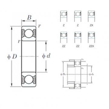 Rodamiento 6234ZZX KOYO