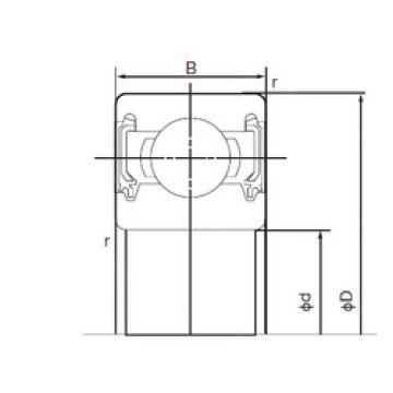 Rodamiento 6212-2NKE NACHI