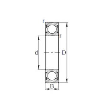 Rodamiento 6314ZZ KBC