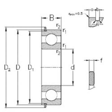 Rodamiento 6210-NR NKE