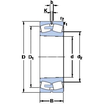 Rodamientos 232/670 CAK/W33 SKF