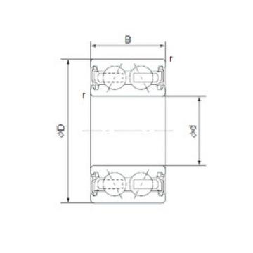 Rodamiento 40BGS8G-2DST NACHI