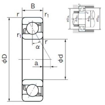 Rodamiento 7222C NACHI