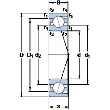 Rodamiento 71830 CD/HCP4 SKF