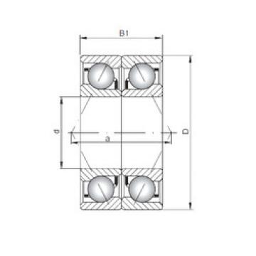 Rodamiento 7208 CDB ISO