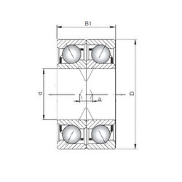 Rodamiento 7224 BDF ISO