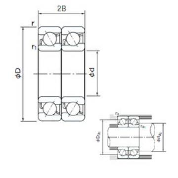 Rodamiento 7301CDT NACHI