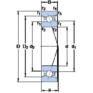 Rodamiento 71915 ACB/P4A SKF