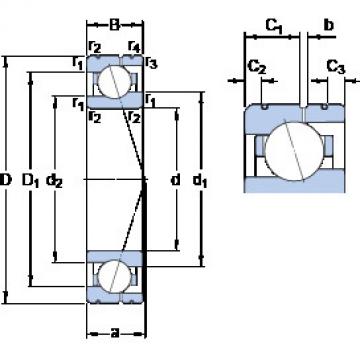 Rodamiento 71904 CE/HCP4AL SKF