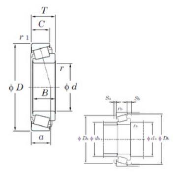 Rodamiento JH307749/JH307710 KOYO