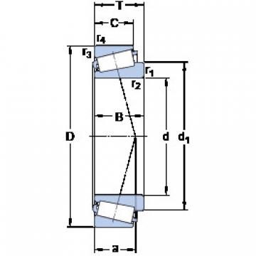 Rodamiento M 268749/710 SKF