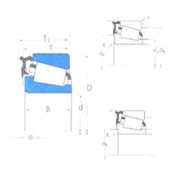 Rodamiento M12649/M12610-M12600LA Timken