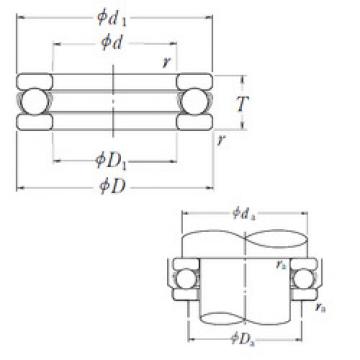 Rodamiento 51108 NSK