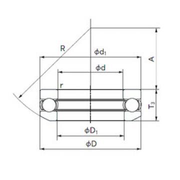 Rodamiento 53228 NACHI