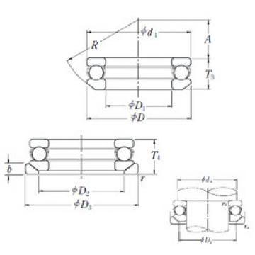 Rodamiento 53205U NSK