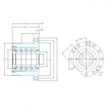 Rodamiento BSQU 240/1 TFT SNFA