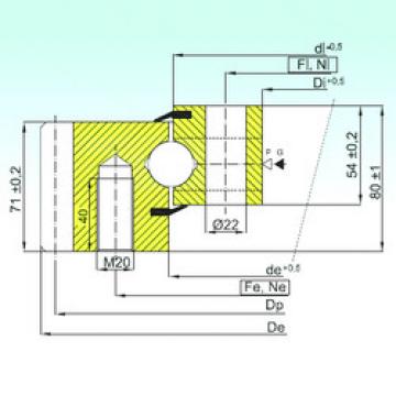 Rodamiento EB1.25.0455.200-1STPN ISB