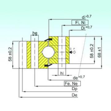 Rodamiento EB1.25.1534.400-1SPPN ISB