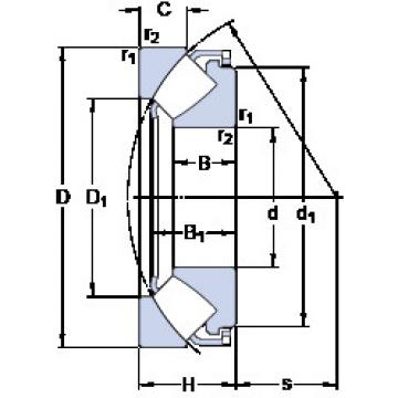 Rodamiento 29436 E SKF