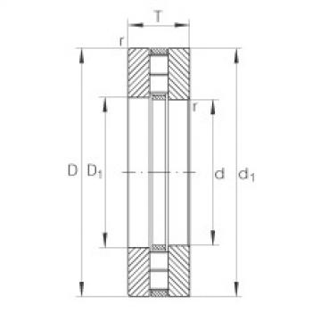 Rodamiento 89316-TV INA