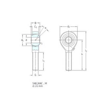 Rodamientos SALKAC8M SKF