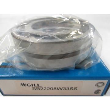 *NEW* MCGILL SB22208W33SS Spherical Roller Bearing