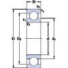 Rodamiento 61932 SKF