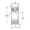 Rodamiento 75BNR29HV1V NSK #1 small image