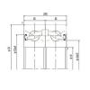 Rodamiento 25TAB06DF-2LR NACHI