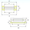 Rodamiento 53308 U 308 ISB