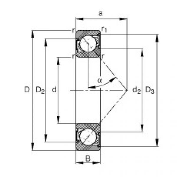 Rodamiento 7200-B-2RS-TVP FAG #1 image