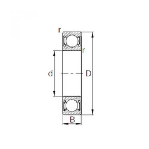 Rodamiento 6203-2RS CYSD #1 image