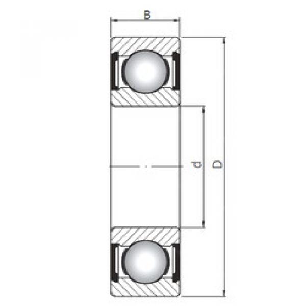 Rodamiento 61810 ZZ CX #1 image