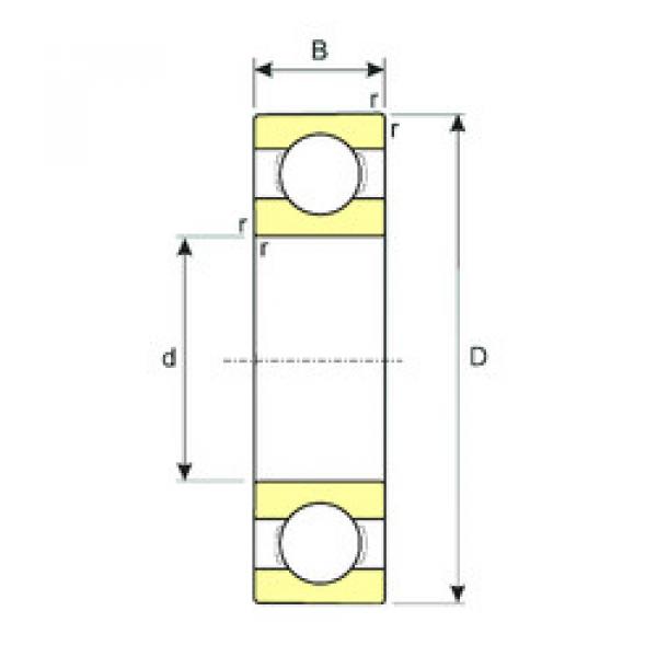 Rodamiento 6211 ISB #1 image