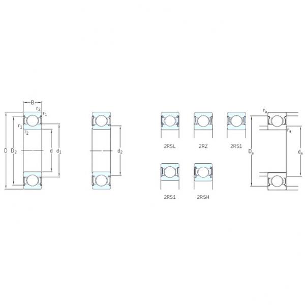 Rodamiento 627-2RSL SKF #1 image