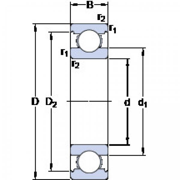 Rodamiento 6313/HC5C3 SKF #1 image