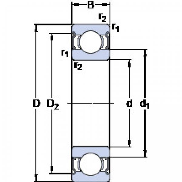 Rodamiento 628/5-2Z SKF #1 image