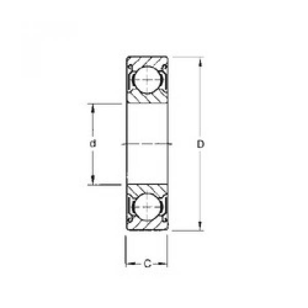 Rodamiento 6026-ZZ CYSD #1 image