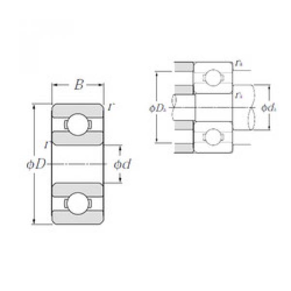 Rodamiento R2-6 NTN #1 image