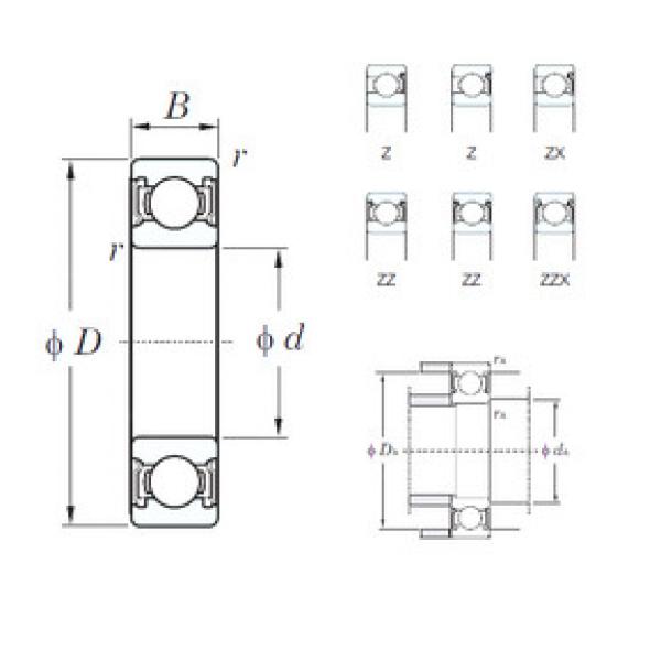 Rodamiento 62/22ZZ KOYO #1 image