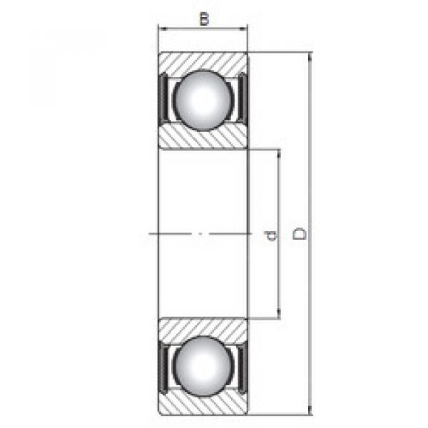 Rodamiento 6216-2RS CX #1 image