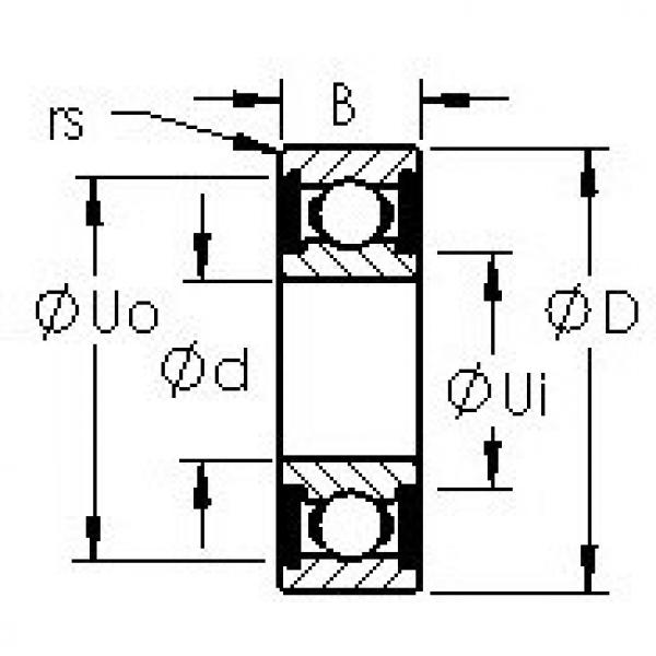 Rodamiento 6309-2RS AST #1 image