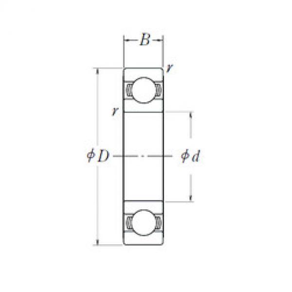 Rodamiento 6200L11 NSK #1 image