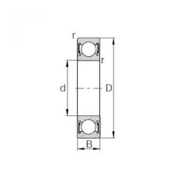 Rodamiento 6202UU KBC #1 image