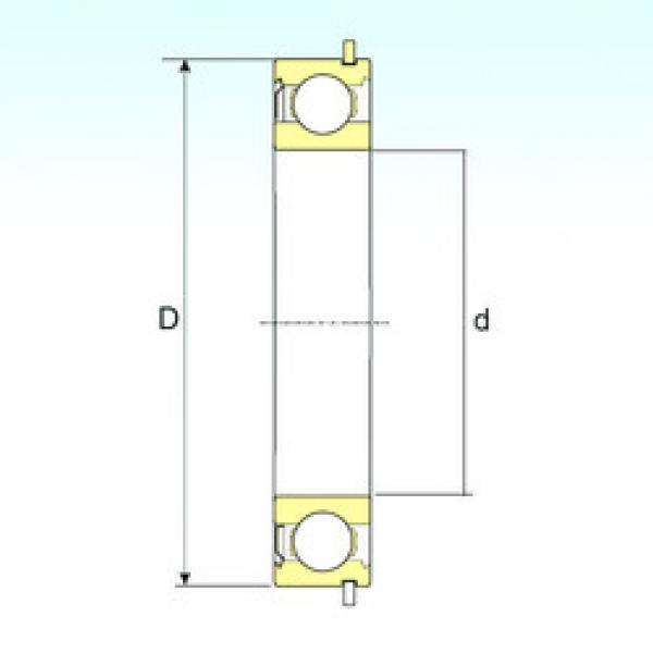 Rodamiento 6313-ZNR ISB #1 image