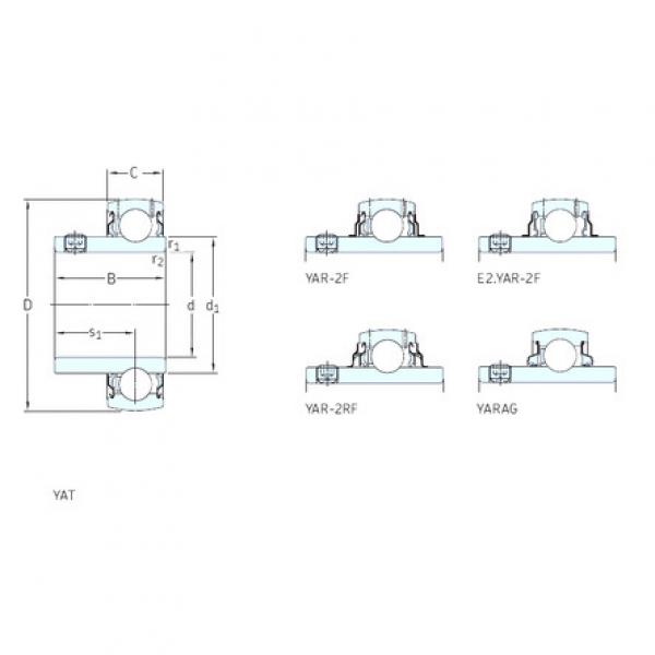 Rodamiento YAR206-2F SKF #1 image