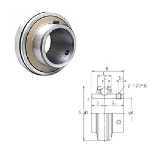 Rodamiento UCX06-20 FYH #1 image