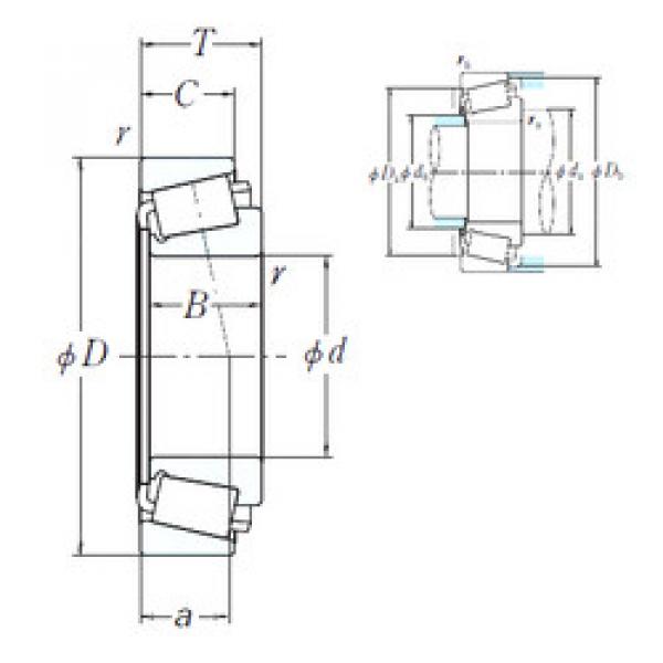 Rodamiento 88925/88128 NSK #1 image