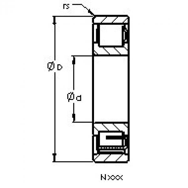 Rodamiento N221 M AST #1 image